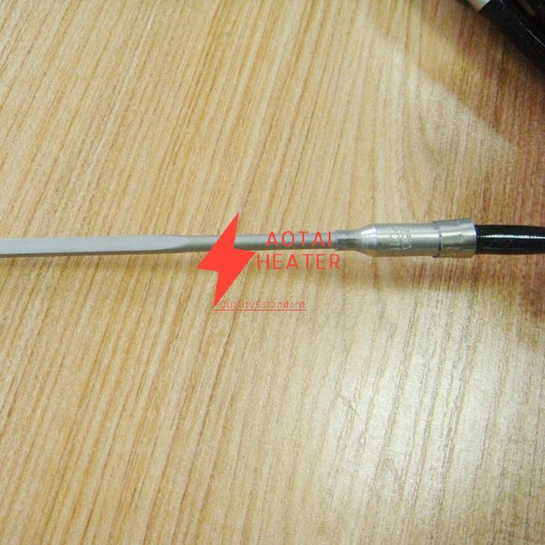 High Quality 220V 450W 400mm Straight Hot Runner Coil Heater Element with K Type Sensor